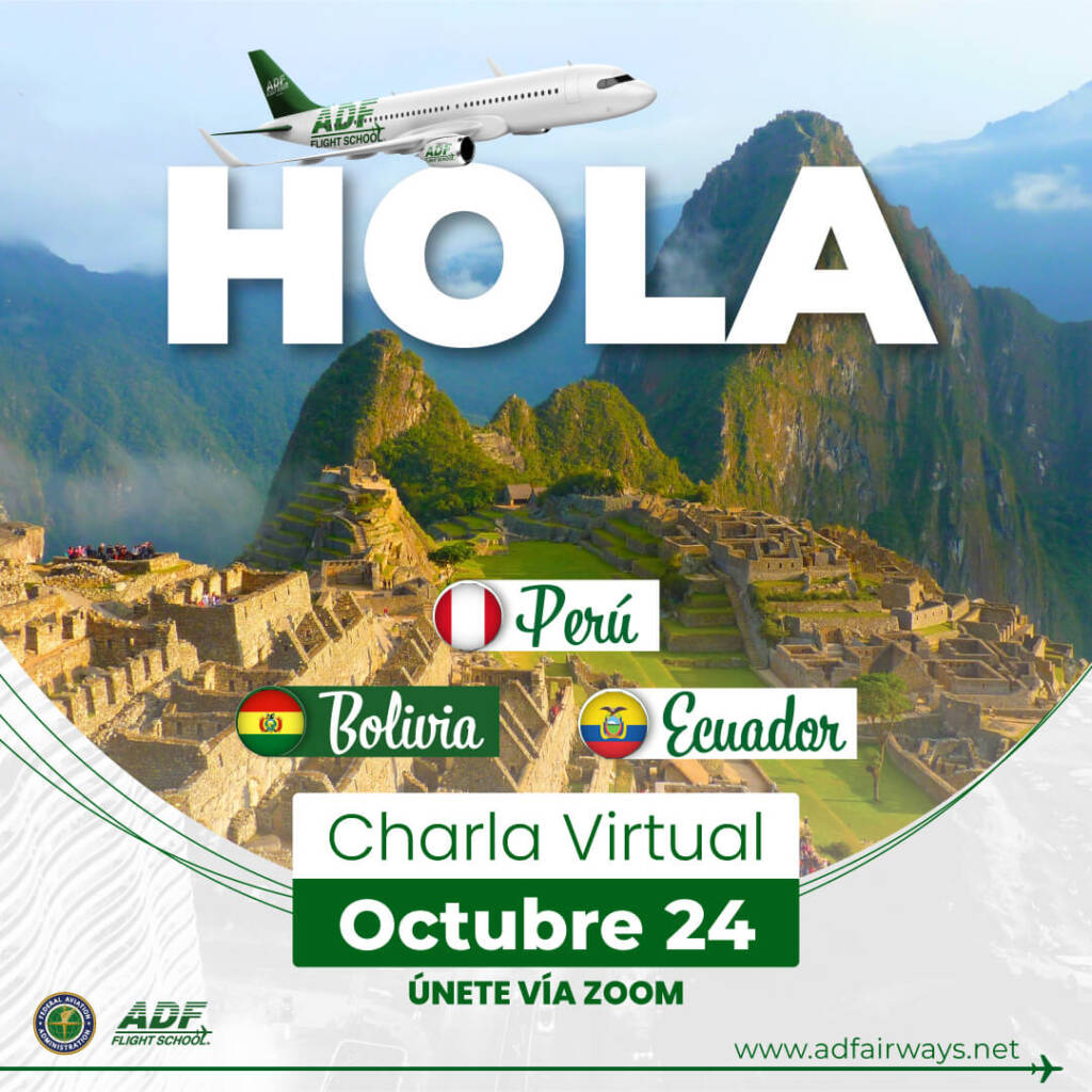 piloto privado o comercial Peru-Bolivia-Ecuador