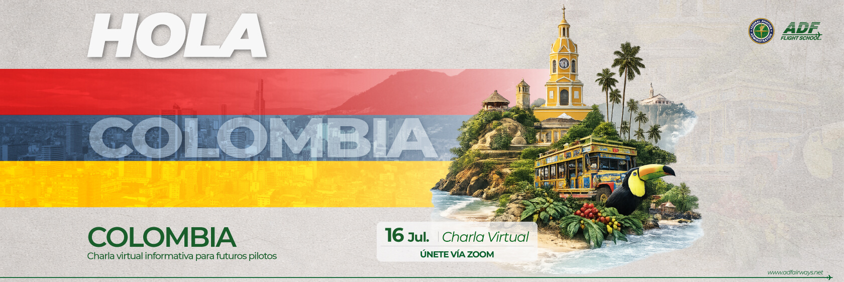 Charla para Piloto comercial Colombia